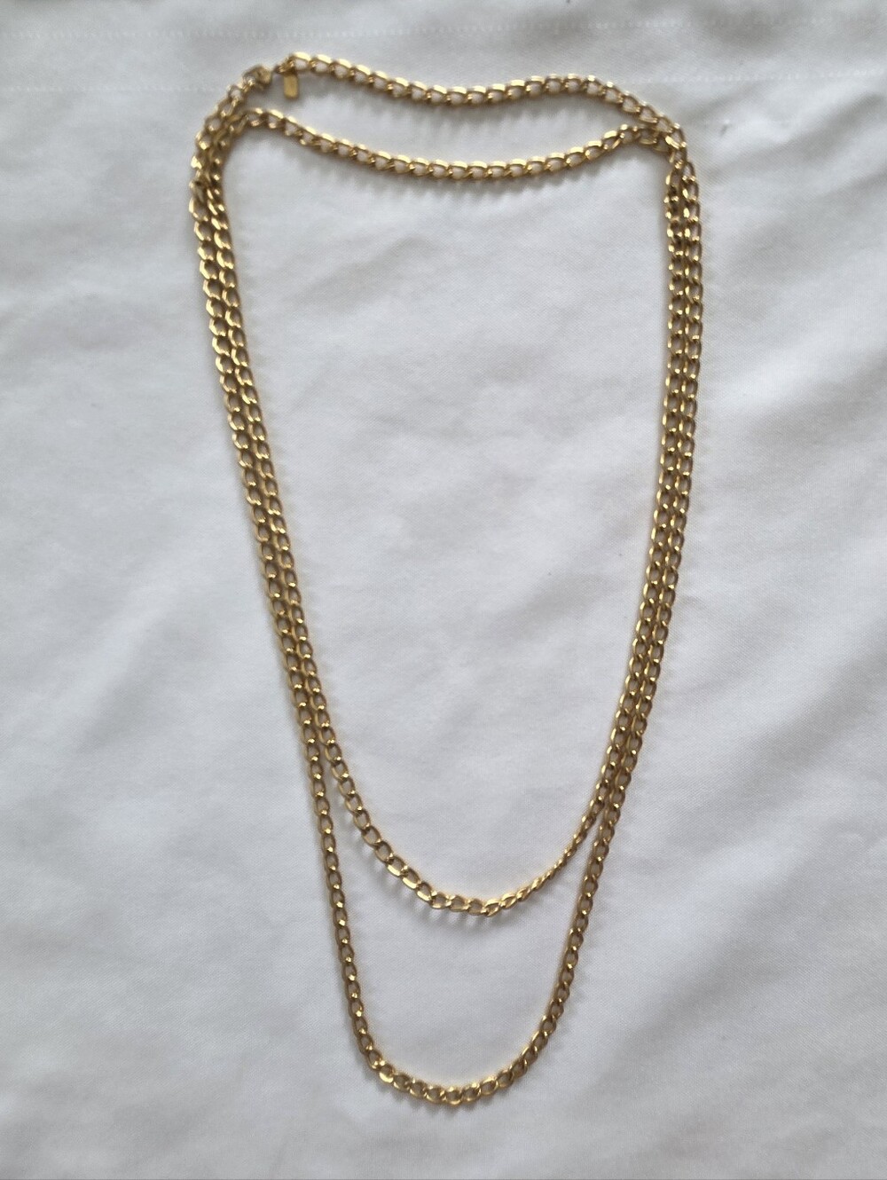 Vintage Monet Gold-Tone 27" Chain Necklace